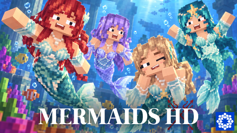 Mermaids HD on the Minecraft Marketplace by Floruit