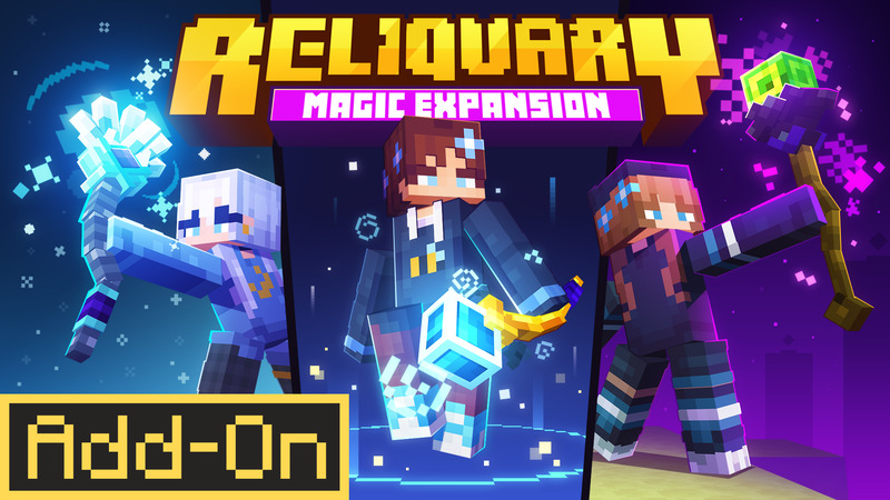 Reliquary Magic Expansion Add-On on the Minecraft Marketplace by 5 Frame Studios