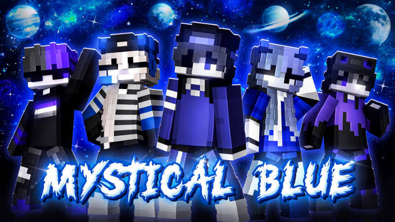 Mystical Blue on the Minecraft Marketplace by Hielke Maps