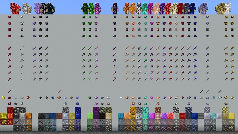More Ores and Tools Add-On by Netherpixel