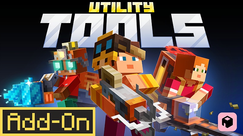 Utility Tools Add-On on the Minecraft Marketplace by Block Factory