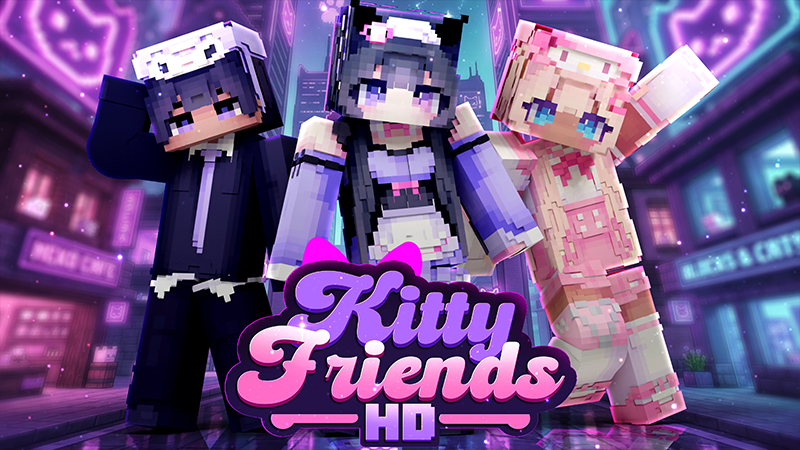 Kitty Friends HD on the Minecraft Marketplace by Hourglass Studios