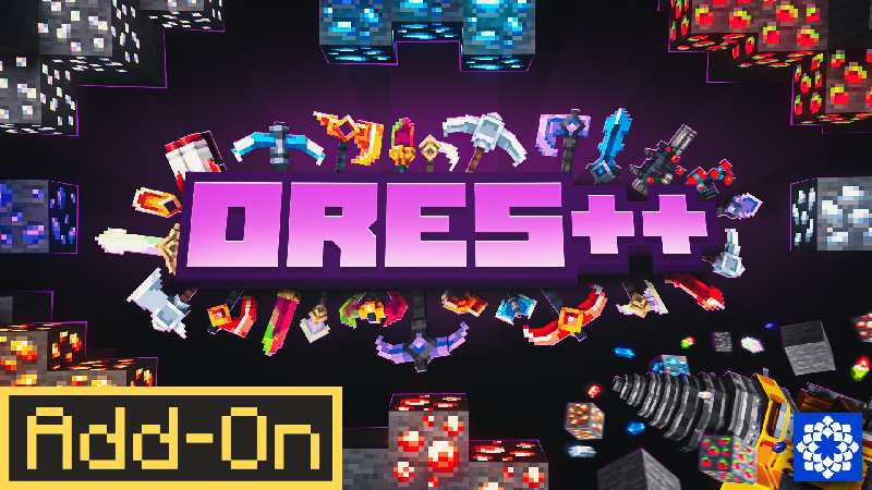 Ores&plus;&plus; on the Minecraft Marketplace by Floruit