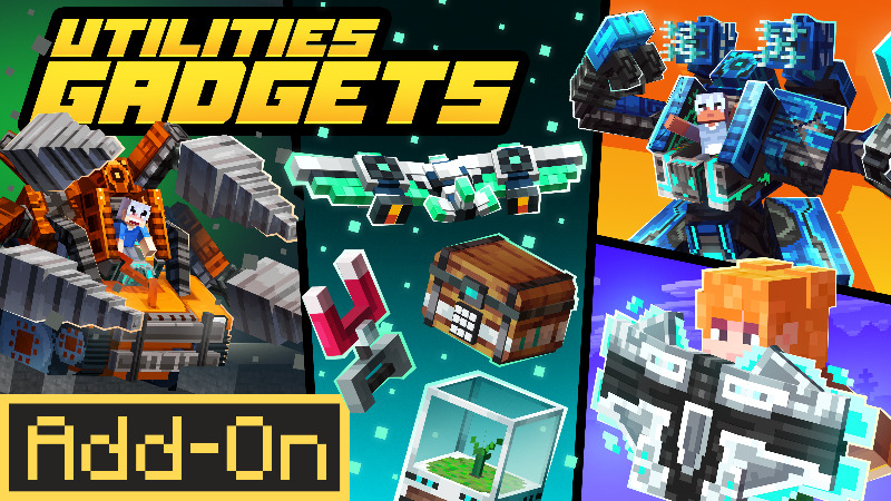 UTILITIES GADGETS Add-On on the Minecraft Marketplace by Red Eagle Studios