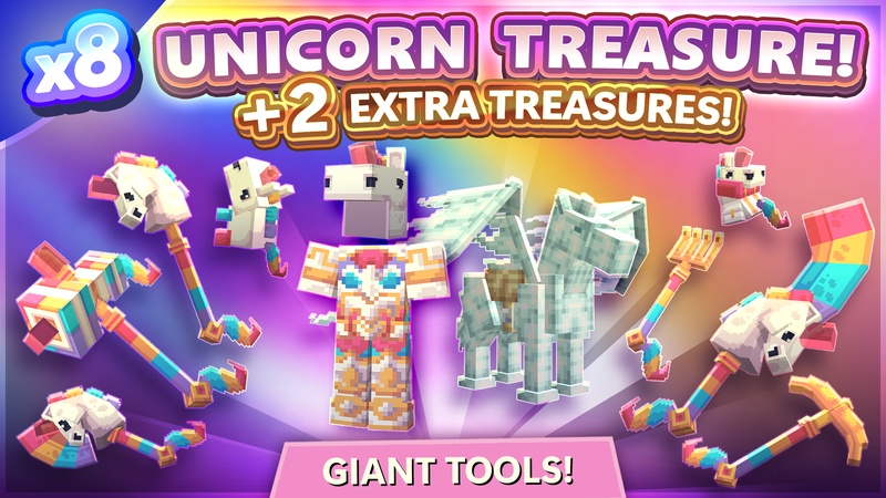 [OP SMP] 8x Unicorn Treasure [+2 FREE]