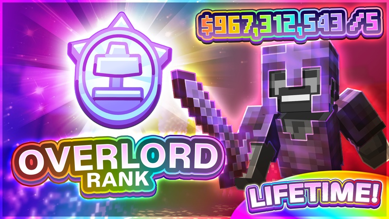 [SKYBLOCK FACTORY] Overlord Rank [LIFETIME]