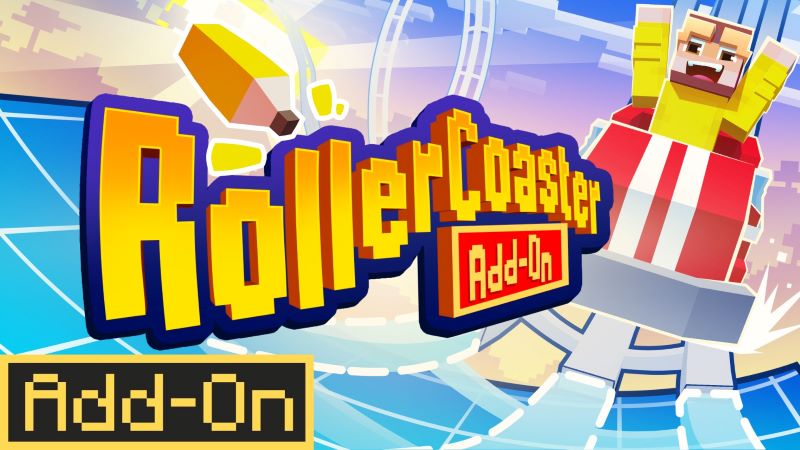 Roller Coaster Add-On 1.0 on the Minecraft Marketplace by Lofi Girl