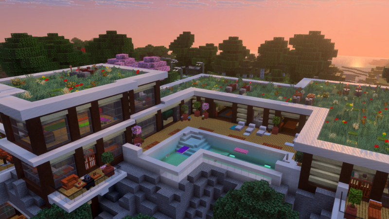 Mountainside Mansion by Eescal Studios