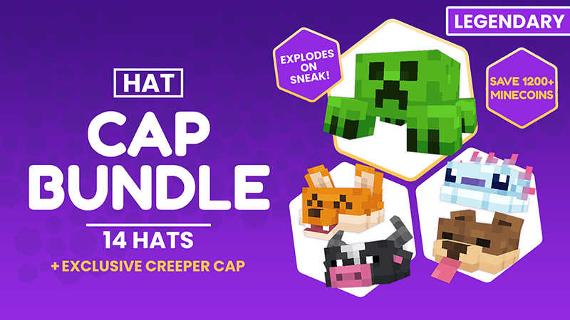 Animal Caps - Hat Bundle