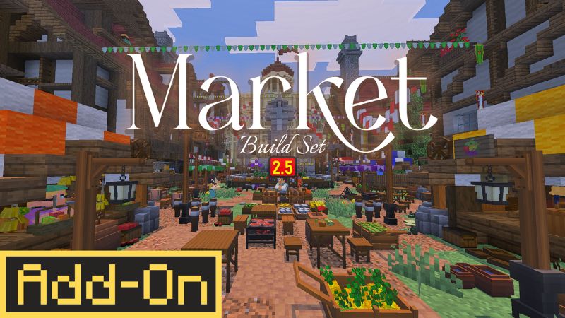 Market Build Set 2.5 on the Minecraft Marketplace by DeliSoft Studios