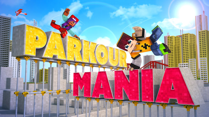 Parkour Mania on the Minecraft Marketplace by GoE-Craft
