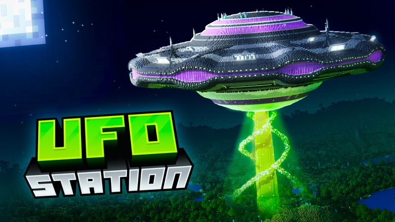 UFO Station on the Minecraft Marketplace by The Craft Stars