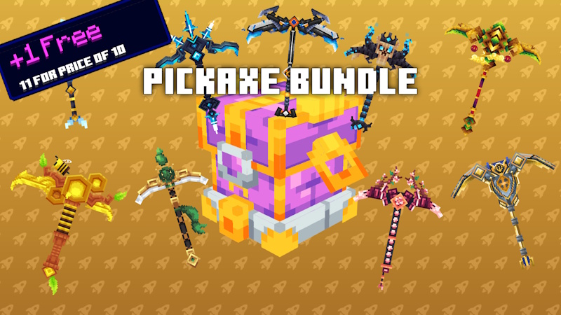 [Mineville] 10 Pickaxe Bundle + 1 Free