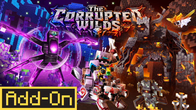 The Corrupted Wilds Add-On on the Minecraft Marketplace by Maca Designs