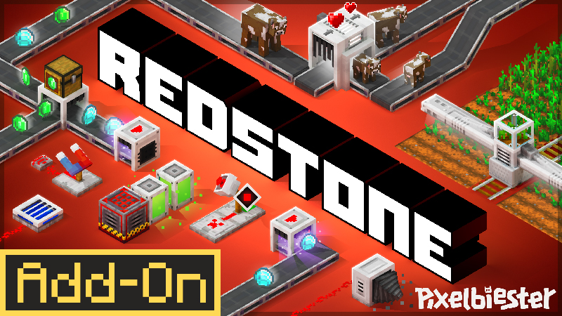Redstone Add-On 4.0 on the Minecraft Marketplace by Pixelbiester