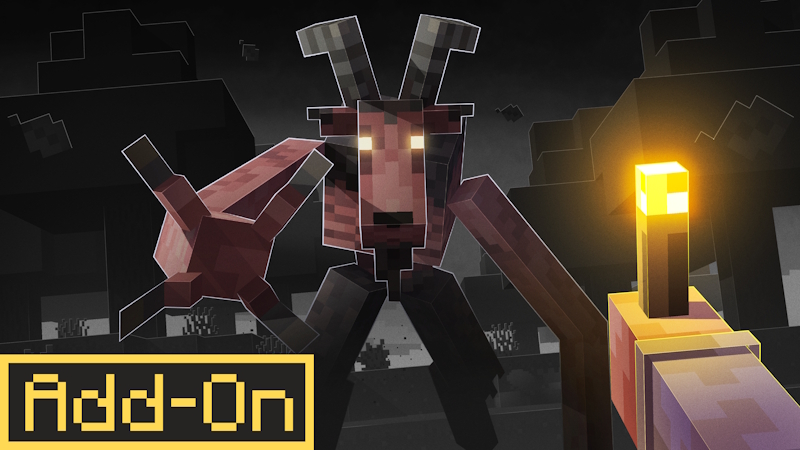 The Goatman Add-On on the Minecraft Marketplace by Levelatics