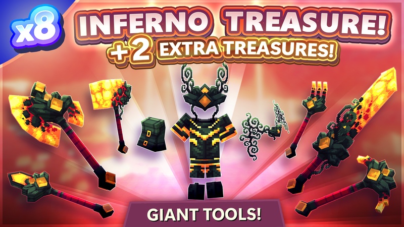 [BOX PVP] 8x Inferno Treasure [+2 FREE]