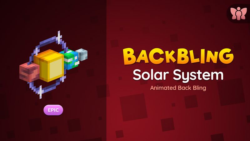 Solar System Back Bling