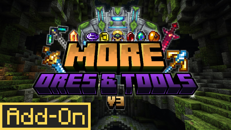 More Ores and Tools Add-On