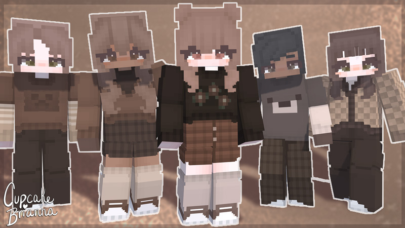 Coffee Vibes HD Skin Pack on the Minecraft Marketplace by CupcakeBrianna
