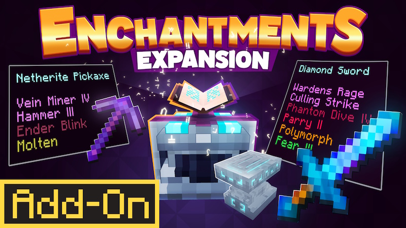 Enchantment Expansion on the Minecraft Marketplace by King Cube