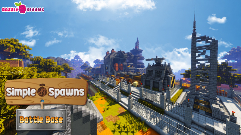 Simple Spawns Battle Base on the Minecraft Marketplace by Razzleberries