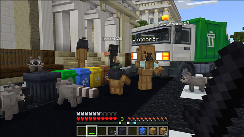 Trash & Recycling Add-On by Octovon