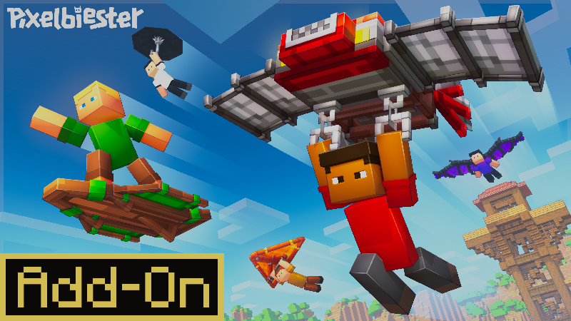 Gliders Add-On on the Minecraft Marketplace by Pixelbiester