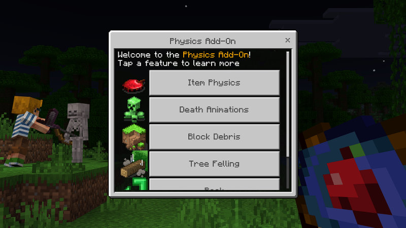 Item Physics & More Add-On 1.1 by BLOCKLAB Studios