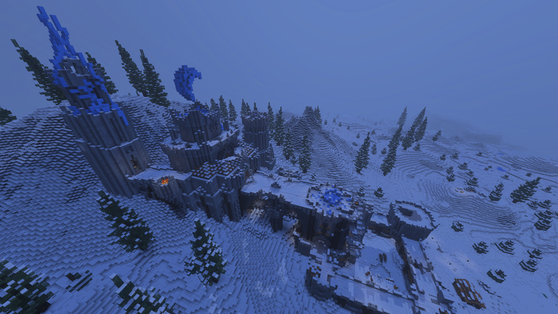 Fantasy Spawns: Frozen Castle by Razzleberries