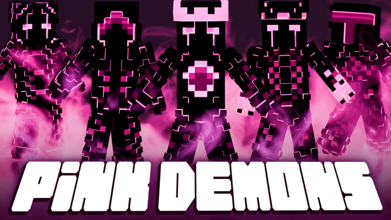 Pink Demons on the Minecraft Marketplace by MineParty Studios