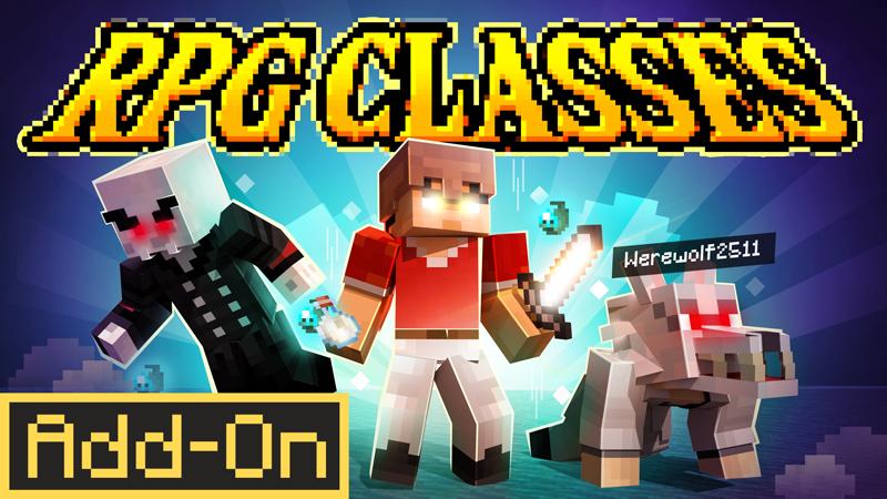 RPG CLASSES! Add-On on the Minecraft Marketplace by Chunklabs