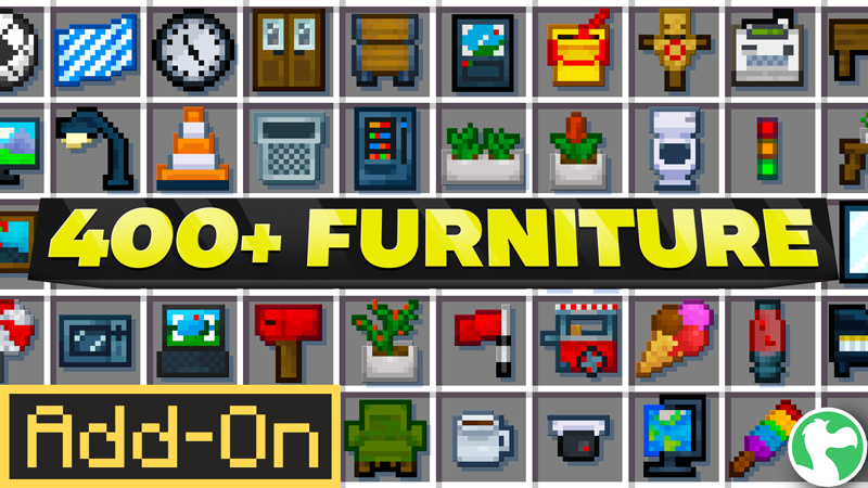 400&plus; Furniture Add-On on the Minecraft Marketplace by Dodo Studios