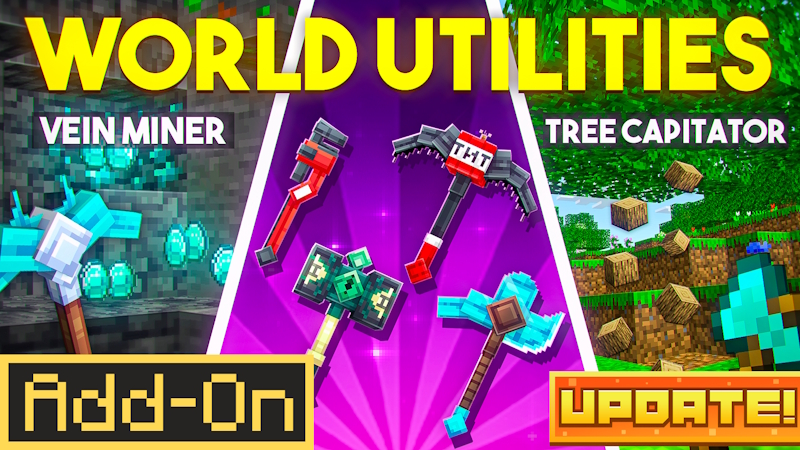 World Utilities Add-On on the Minecraft Marketplace by Gamefam