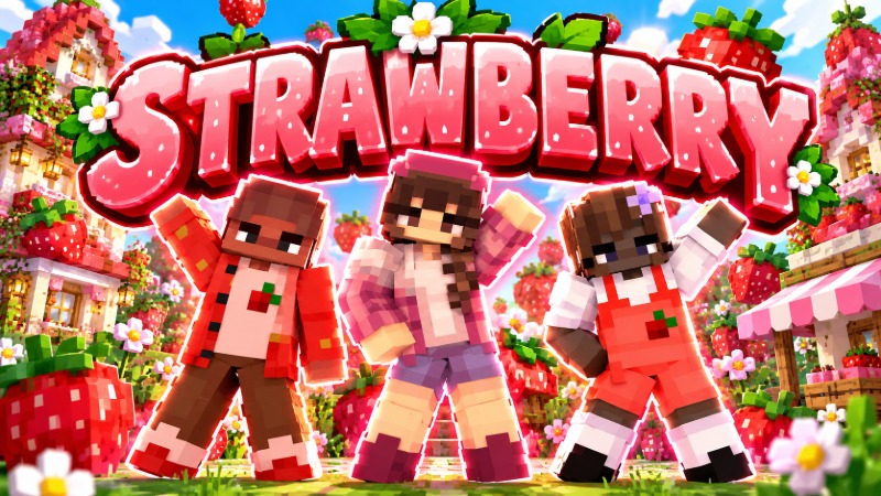 Strawberry on the Minecraft Marketplace by Pickaxe Studios