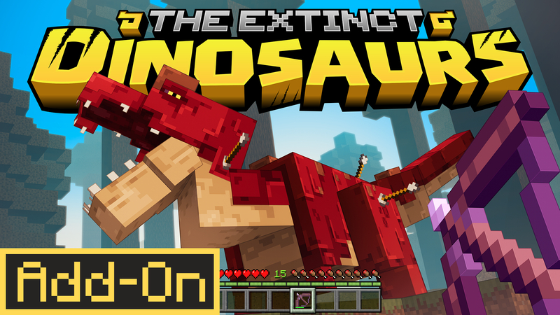 The Extinct - DINOSAURS Add-On 1.2 on the Minecraft Marketplace by Shapescape