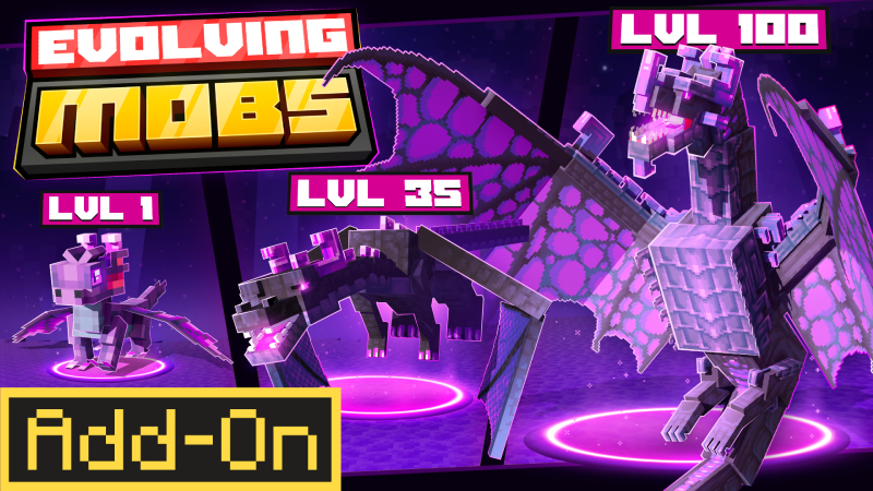 EVOLVING MOBS 3.0 Add-On on the Minecraft Marketplace by Maca Designs