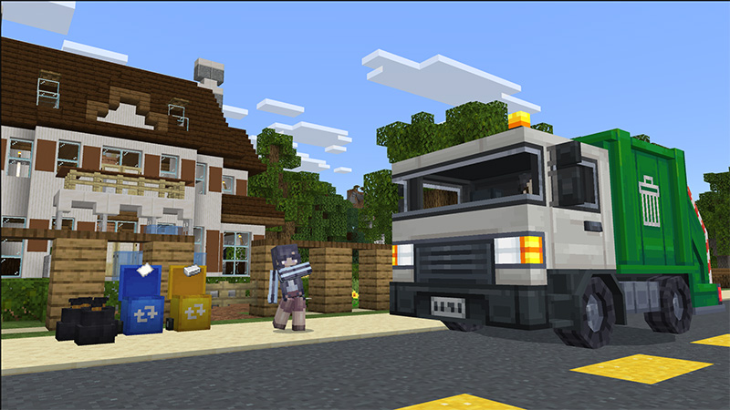 Trash & Recycling Add-On by Octovon