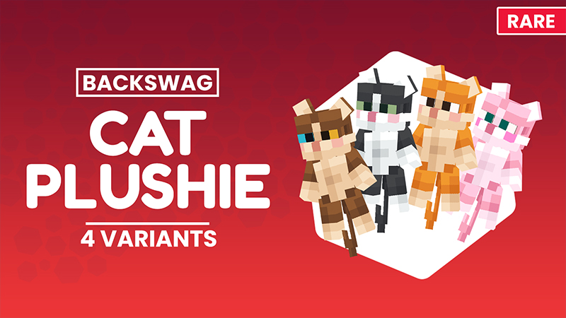Cat Plushie - Backswag