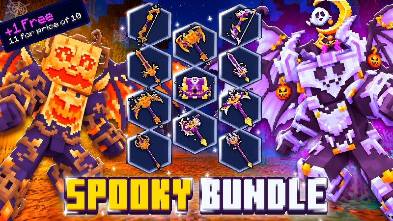 [Oneblock] 10x Spooky Bundles +1 Free