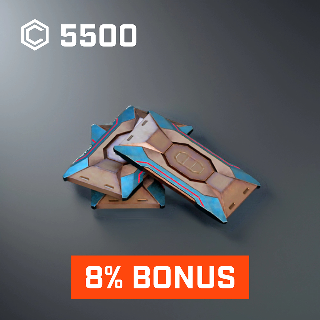 5500 Credits